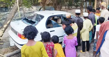 নীলফামারীতে জামাতার গাড়ি চাপায় প্রাণ গেল শ্বশুরের