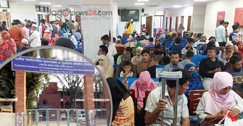 বেলা বাড়ে, রোগী বাড়ে, ভোগান্তিও বাড়ে পঙ্গু হাসপাতালে