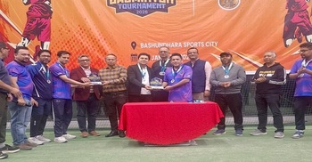 ক্লাব নটরডেমিয়ান্সের ব্যাডমিন্টনে চ্যাম্পিয়ন ৯৪ ব্যাচের নাদের-মামুন