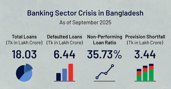 Default loans reach Tk 6.44 lakh crore
