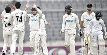 Patel six-for dismisses Bangladesh for 144, set 137-run target for NZ