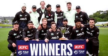 সহজ জয়ে সিরিজ নিউজিল্যান্ডের