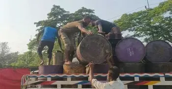 চট্টগ্রামে অবৈধভাবে মজুত ৬ টন ডিজেল জব্দ