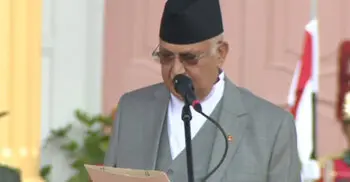 KP Sharma Oli sworn in as Nepal’s new Prime Minister