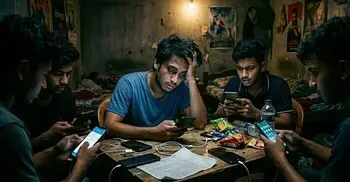 চটকদার বিজ্ঞাপন দেখে অনলাইন জুয়ার ফাঁদে তরুণরা