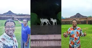 বুদ্ধ পূর্ণিমায় পাহাড়পুর বৌদ্ধ বিহারে রাতের স্মৃতি