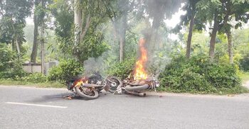 ঈশ্বরদীতে যুবদল ও স্বেচ্ছাসেবকদলের মধ্যে সংঘর্ষ, ভাঙচুর-গুলিবর্ষণ