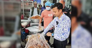 জিলাপিতে হাইড্রোজ মেশানোয় ব্যবসায়ীকে জরিমানা