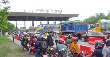 পদ্মা সেতু থেকে দুই বছরে ১৬৪৮ কোটি টাকার টোল আদায়