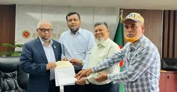 শ্রমিক কল্যাণ তহবিলে ৩ কোটি ৭০ লাখ টাকা দিলো পদ্মা অয়েল 