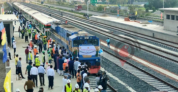 Trial run of train over Padma Bridge ends safely