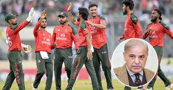 বাংলাদেশের পাশে দাঁড়াতেই ভারত ম্যাচ বর্জন: পাকিস্তানের প্রধানমন্ত্রী