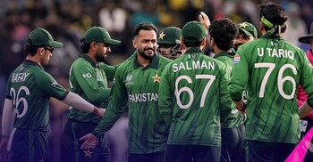 ১০২ রানের বিশাল জয়ে সুপার এইটে পাকিস্তান