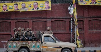 Mobile phone services suspended across Pakistan as voting begins