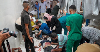 Palestinian sources say 29 killed in strike on Gaza school