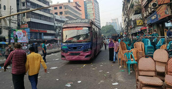 সমাবেশ শেষে পল্টনে যান চলাচল স্বাভাবিক