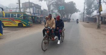 পঞ্চগড়ে রাতের তাপমাত্রা বাড়লেও কমেছে দিনের
