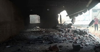 পঞ্চগড়ে আওয়ামী লীগ নেতাদের বাড়ি-গাড়ি-প্রতিষ্ঠানে ব্যাপক ভাঙচুর