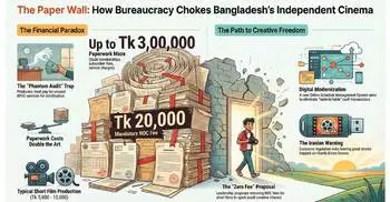 Paper walls and toll gates: How the ‘NOC’ chokes Bangladesh’s new wave cinema