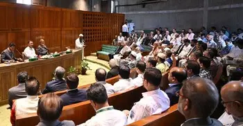 সরকারি দলের সংসদীয় সভা অনুষ্ঠিত