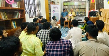 অআকখ-এর পাঠচক্রে লেখক-পাঠকের মিলনমেলা
