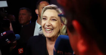 France’s far right leads in first round of elections, exit polls show