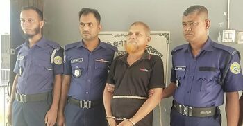 পিরোজপুরের স্বেচ্ছাসেবক লীগ নেতা ঝালকাঠিতে গ্রেফতার