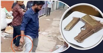 ব্রাহ্মণবাড়িয়ায় ছাত্রলীগকর্মী ইজাজ হত্যায় ব্যবহৃত পিস্তলটি কার?