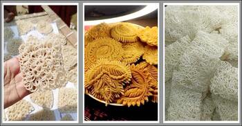 ঐতিহ্যের গ্রামীণ নকশী পিঠা ছাড়া জমে না ময়মনসিংহের ঈদের সকাল