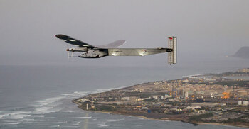 Solar-powered plane crashes into Gulf of Mexico