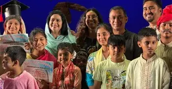 শিশুদের ভালোবাসায় সিক্ত প্রধানমন্ত্রীর পরিবার