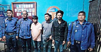 গাইবান্ধায় চাঁদা দাবির অভিযোগে বিএনপি নেতাসহ গ্রেফতার ৩