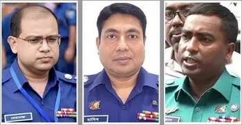 তিন জেলায় নতুন পুলিশ সুপার