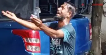 থানা প্রাঙ্গণে শরীরে কেরোসিন ঢেলে আত্মহত্যার চেষ্টা