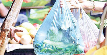 Polythene bags banned in super shops from Oct 1