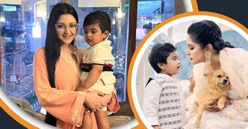 ‘প্রেম ছাড়া বাঁচি না’, ছেলের জন্মদিনে পরীমনি