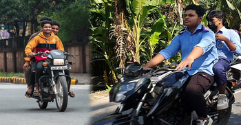 হেলমেটবিহীন মোটরবাইক গতির নেশা স্বাধীনতা নাকি আত্মহত্যা