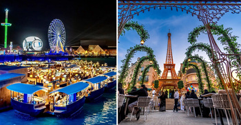 রিয়াদে এক রাতেই বিশ্বভ্রমণ: বুলেভার্ড ওয়ার্ল্ডের রঙিন জাদু