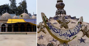 পুরান ঢাকার আকাশে নীল তারার আলো; ঐতিহ্যের অনন্য নিদর্শন তারা মসজিদ