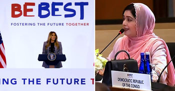 মার্কিন ফার্স্ট লেডির আমন্ত্রণে ওয়াশিংটনে ভাষণ দিলেন ডা. জুবাইদা রহমান