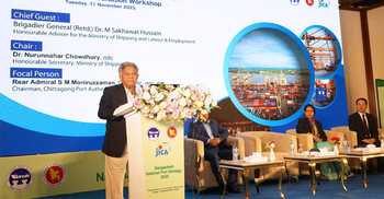 চলতি বছরই চূড়ান্ত হচ্ছে ন্যাশনাল পোর্ট স্ট্র্যাটেজি: নৌ-উপদেষ্টা