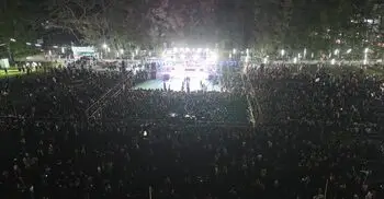 পটুয়াখালীতে গণভোটের প্রচারণার কনসার্টে জনতার ঢল