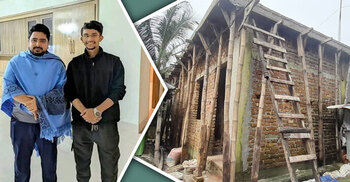 দানের টাকায় স্কুলে পড়া রিয়াদ চাঁদাবাজ হয়ে ওঠায় হতবাক এলাকাবাসী