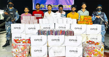 চট্টগ্রামে ২৬ লাখ টাকার পণ্যসহ ছয় পাচারকারী আটক