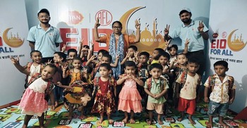 PRAN-RFL celebrates Eid with underprivileged children