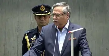 সংসদে ভাষণ দিচ্ছেন রাষ্ট্রপতি