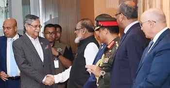 President returns home