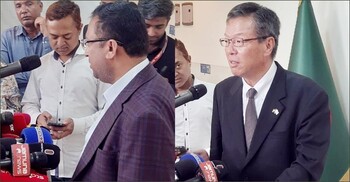 জাপানের সঙ্গে প্রতিরক্ষা চু‌ক্তির বিষয়ে দেশের স্বার্থ দেখে সিদ্ধান্ত