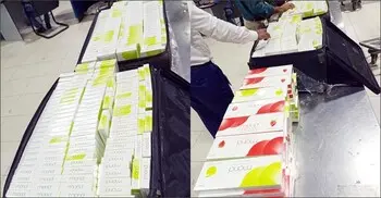 শাহ আমানতে যাত্রীর লাগেজে মিললো ৩১৫ কার্টন সিগারেট