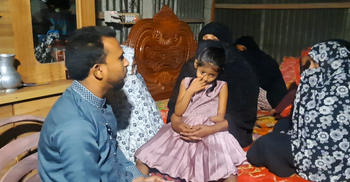 সৌদি প্রবাসী বাচ্চু মিয়ার পরিবারের খোঁজ নিলেন প্রবাসী প্রতিমন্ত্রী নুর